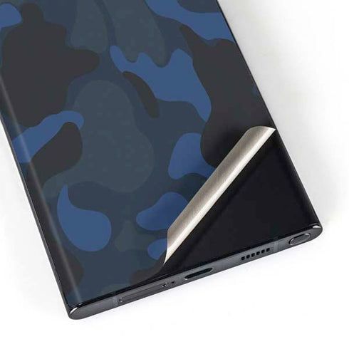 Blue Street Camo Galaxy Skins